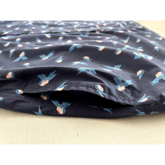 Duluth Trading Sz XL Wrinklefighter Work Smock Shirt Pockets Utility Durable - Picture 6 of 13